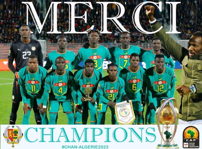 Sacre des lions au CHAN :Le message de Macky Sall Sacre des lions au CHAN :Le message de Macky Sall