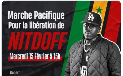 NitDoff : Marche Pacifique pour la libération de l’artiste… NitDoff : Marche Pacifique pour la libération de l’artiste…