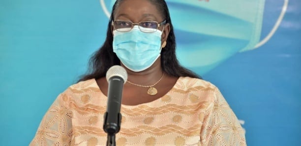 La ministre Marie Khemesse Ngom Ndiaye en deuil