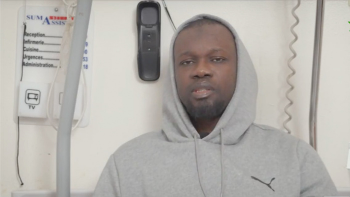 Sur son lit d’hôpital : Ousmane Sonko annonce une désobéissance civile et des grèves générales