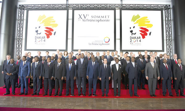Voici l'abécédaire du XVe Sommet de la francophonie de Dakar