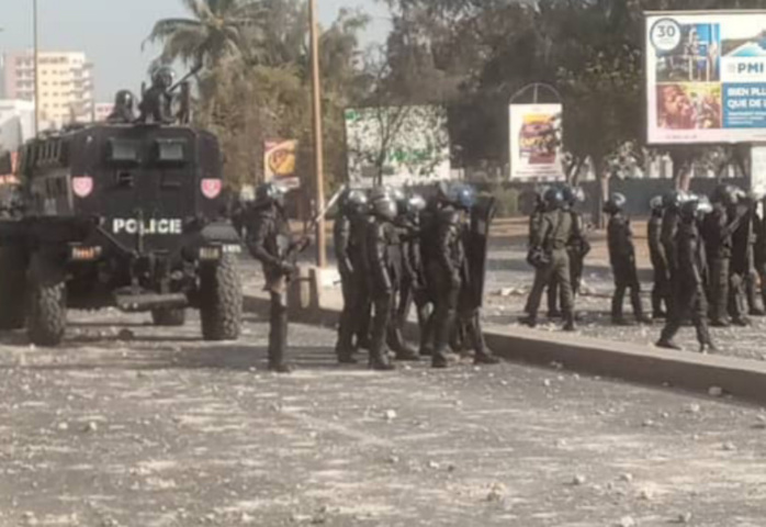 Ucad: affrontements entre étudiants et forces de l'ordre ce lundi matin