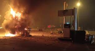 Touba : Une station Total saccagée, 38 manifestants arrêtés par la police de Mbacké