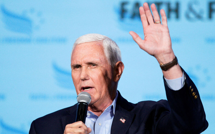 États-Unis: l’ex-vice-président Mike Pence a déposé sa candidature à la Maison Blanche États-Unis: l’ex-vice-président Mike Pence a déposé sa candidature à la Maison Blanche