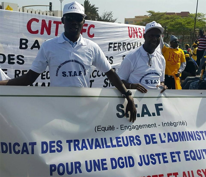 Grève des agents des Impôts et Domaines: le syndicat des travailleurs de l'administration fiscale se démarque Grève des agents des Impôts et Domaines: le syndicat des travailleurs de l'administration fiscale se démarque