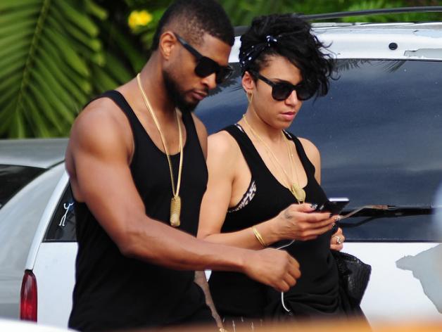 Bientôt le mariage ? Usher et sa petite amie sont fiancés !