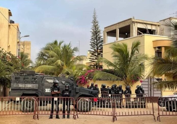 Cité Keur Gorgui : Toutes les voies menant vers Ousmane Sonko bloquées