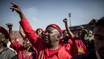 Afrique du Sud : nu au Parlement, l'étonnante menace de Julius Malema