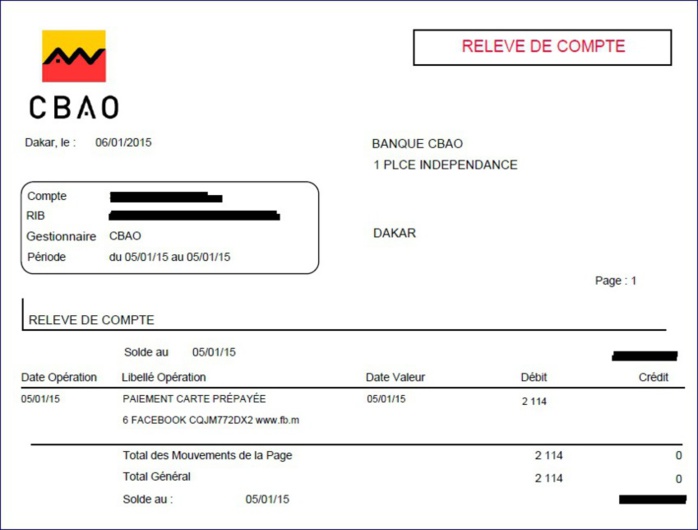 Lettre ouverte d’un client au DG de la CBAO Lettre ouverte d’un client au DG de la CBAO