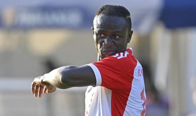 Sadio Mané a dit au revoir à ses coéquipiers