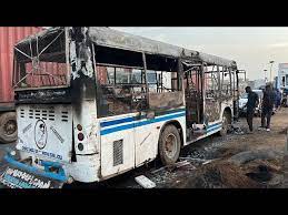 Attaque d'un bus à Yarakh: Deux corps calcinés constatés à la morgue de l'hôpital Dalal Jamm