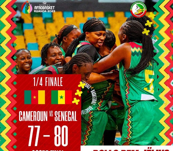 Afrobasket Féminin 2023 : Les Lionnes filent en demi-finale en battant le Cameroun