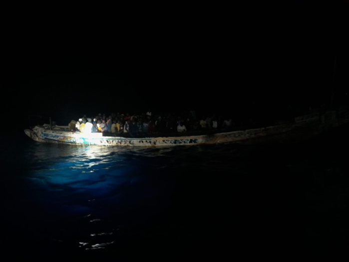Une autre pirogue de 140 migrants sénégalais débarque ce mercredi en Espagne Une autre pirogue de 140 migrants sénégalais débarque ce mercredi en Espagne