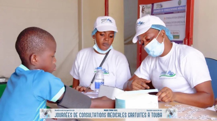 GRAND MAGAL DE TOUBA 2023: Plus de 300 pèlerins soulagés par la MSAE et « Sauvons des vies »