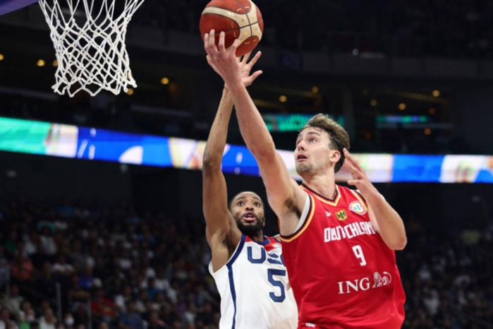 Coupe du monde de basket 2023 : les Etats-Unis éliminés en demi-finales par l'Allemagne