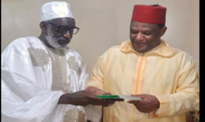 Tremblement de terre : Thierno Madani Tall a rendu visite à l’ambassadeur du Maroc Tremblement de terre : Thierno Madani Tall a rendu visite à l’ambassadeur du Maroc