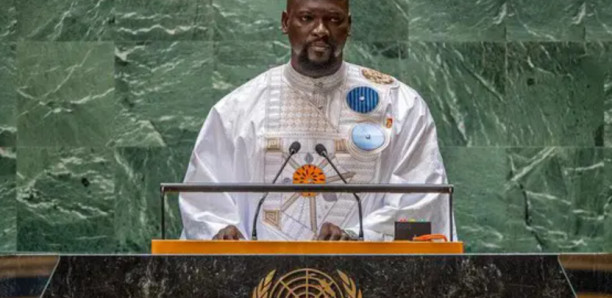 ONU : Mamadi Doumbouya appelle la CEDEAO à cesser de se mêler de politique