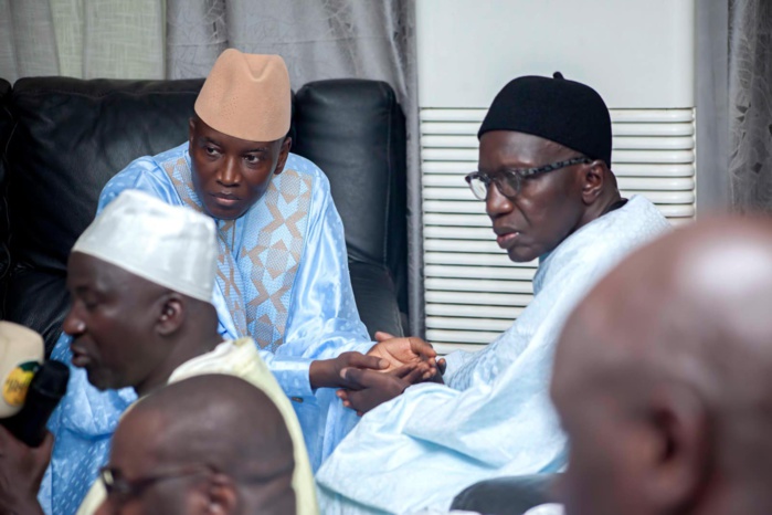 A Tivaouane, Aly Ngouille refuse de parler de Macky, de Benno et d’Amadou Bâ
