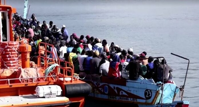 Espagne : 173 migrants sénégalais débarquent en 24 h, 4000 en 1 mois