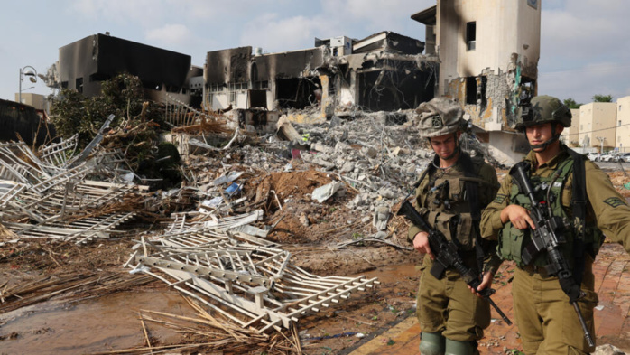 « Environ 1 500 corps » de combattants du Hamas retrouvés en Israël