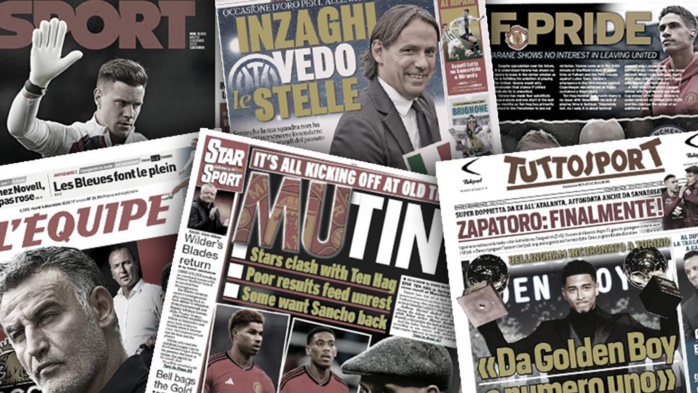 Les stars de Manchester United réclament la tête d’Erik ten Hag, le FC Barcelone tremble pour Marc-Andé ter Stegen Les stars de Manchester United réclament la tête d’Erik ten Hag, le FC Barcelone tremble pour Marc-Andé ter Stegen