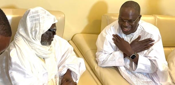 Porokhane : Khalifa Sall reçu par Serigne Mountakha Mbacké