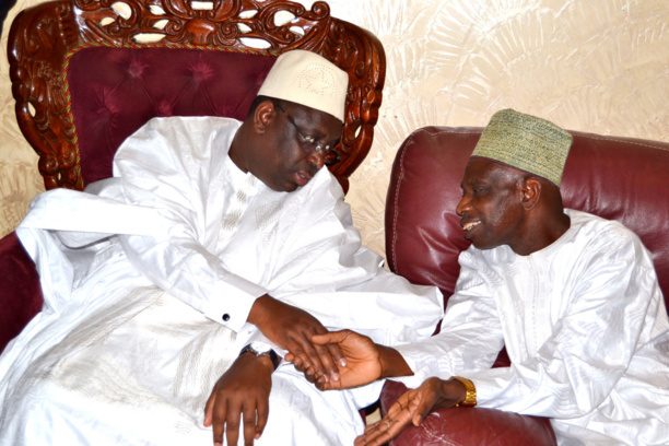 Macky Sall s'est rendu chez les Layennes à Yoff