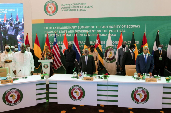 Le Cedeao dit ne pas avoir reçu de notification de la part du Mali, Niger et t Burkina