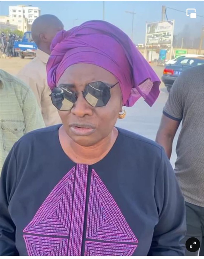 La réaction musclée de Aminata Touré après sa libération La réaction musclée de Aminata Touré après sa libération