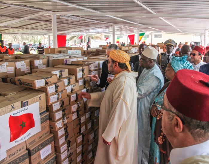 Mohamed VI offre 10 tonnes de médicaments à l'hôpital Fann Mohamed VI offre 10 tonnes de médicaments à l'hôpital Fann