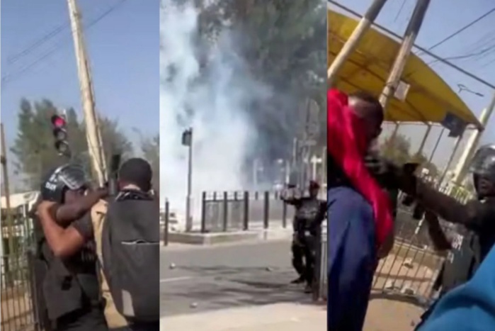 Au moins 25 journalistes attaqués, détenus ou victimes de gaz lacrymogènes lors de manifestations (ONG) Au moins 25 journalistes attaqués, détenus ou victimes de gaz lacrymogènes lors de manifestations (ONG)