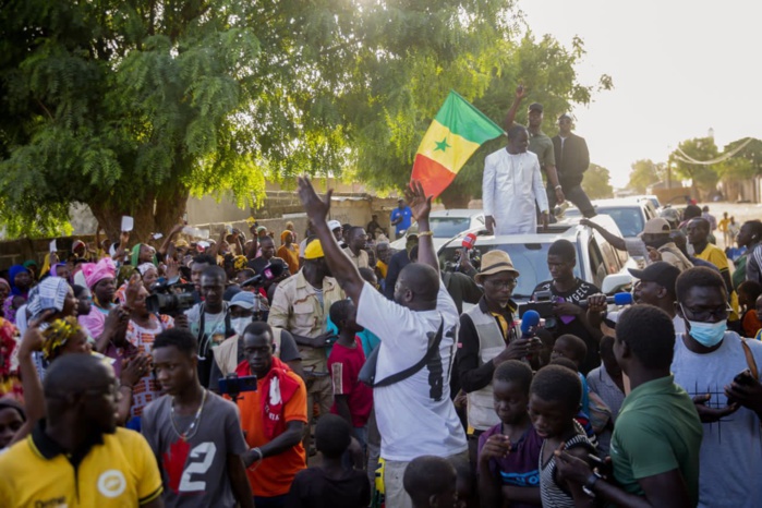 Campagne : Déthié Fall accueilli en grande pompe à Keur Madiabel
