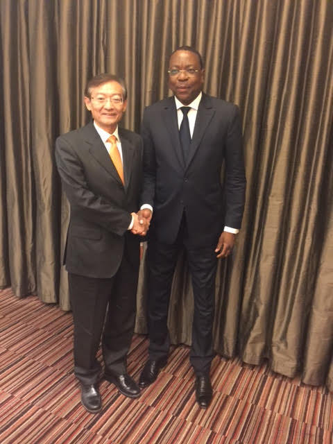 Communiqué faisant suite à la séance de travail qui a réuni le MAESE Mankeur N'diaye et le Vice-ministre chinois des Affaires étrangères à Johannesburg ce mercredi 10 juin 2015.