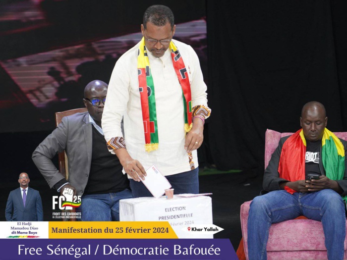 El Hadji Mamadou Diao salue l’aboutissement d’un ”long processus” El Hadji Mamadou Diao salue l’aboutissement d’un ”long processus”