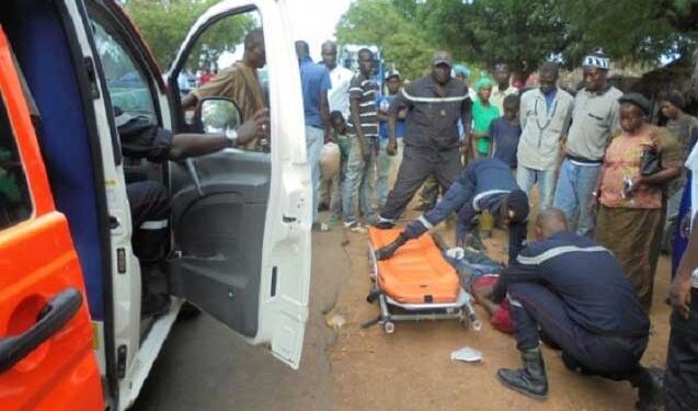 Sindone : Un mort et six blessés dans un accident de circulation