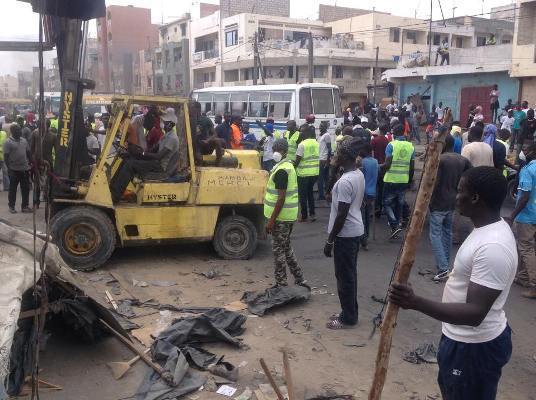 VDN : Les occupations irrégulières de l'axe Nord Foire-Diamalaye dégagées