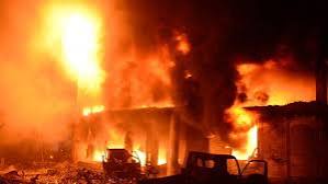 Kaolack : un incendie réduit en cendres une maison avec des dommages estimés à plusieurs millions de francs CFA