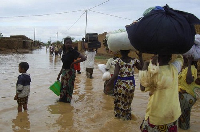 Cent vingt quatre (124 mm) de pluies font 200 familles déplacées à Kaffrine
