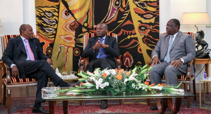 Divergences supposées dans l’Exécutif en Guinée –Bissau – Macky Sall et Alpha Condé rencontrent à Dakar le Président Bissau-guinéen