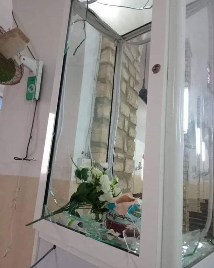 Une église de Rufisque saccagée Une église de Rufisque saccagée
