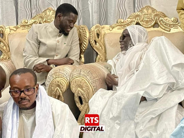 Touba : Le président Diomaye Faye hôte de Serigne Mountakha Touba : Le président Diomaye Faye hôte de Serigne Mountakha