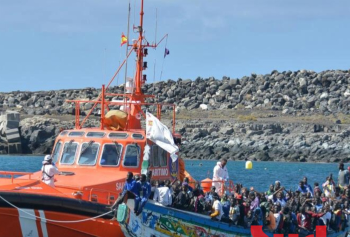 Émigration irrégulière : la Marine secourt 41 migrants dont 12 Sénégalais au large du Maroc Émigration irrégulière : la Marine secourt 41 migrants dont 12 Sénégalais au large du Maroc