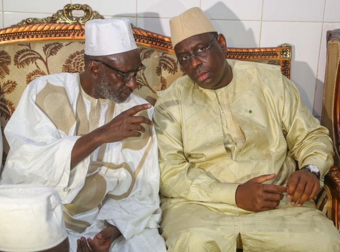 Le Président Sall chez Thierno Madany Tall