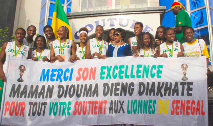 La styliste Diouma Dieng va dorénavant habiller l'équipe féminine de basket du Sénégal