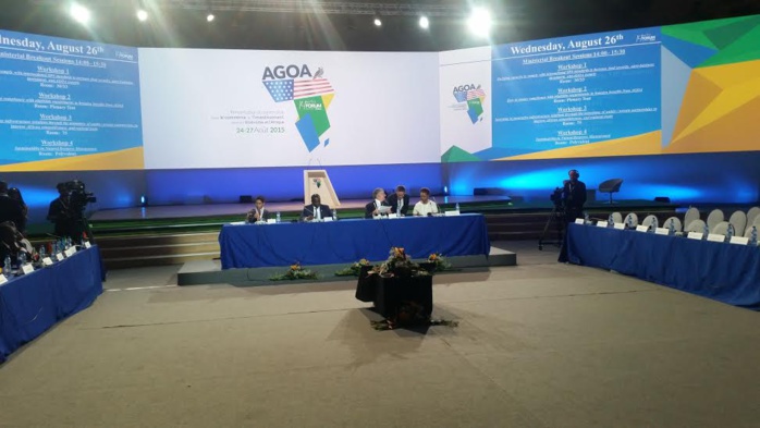 COMMUNIQUE : FORUM AGOA 2015 COMMUNIQUE : FORUM AGOA 2015