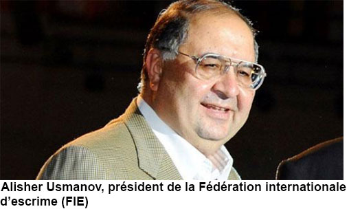 Le président de la Fédération internationale d’escrime félicite Mbagnick Ndiaye