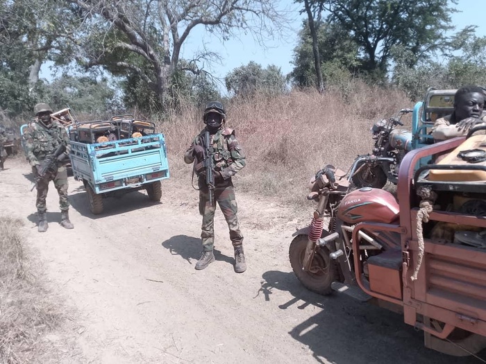 Ségoto-Kédougou : un site d’orpaillage clandestin démantelé par les forces armées Ségoto-Kédougou : un site d’orpaillage clandestin démantelé par les forces armées