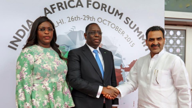 Inde: Macky Sall accueilli par le ministre de l'agriculture à son arrivée à New Delhi