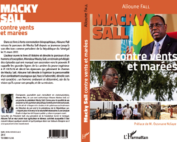  Ce livre de Alioune Fall ou  la dernière  des trompettes pour chanter  Macky Sall