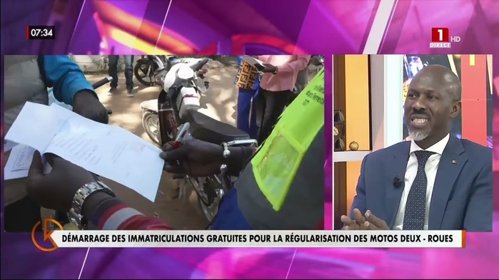 Processus d’immatriculation des motos au Sénégal : les éclairages du Directeur des Transports routiers Processus d’immatriculation des motos au Sénégal : les éclairages du Directeur des Transports routiers